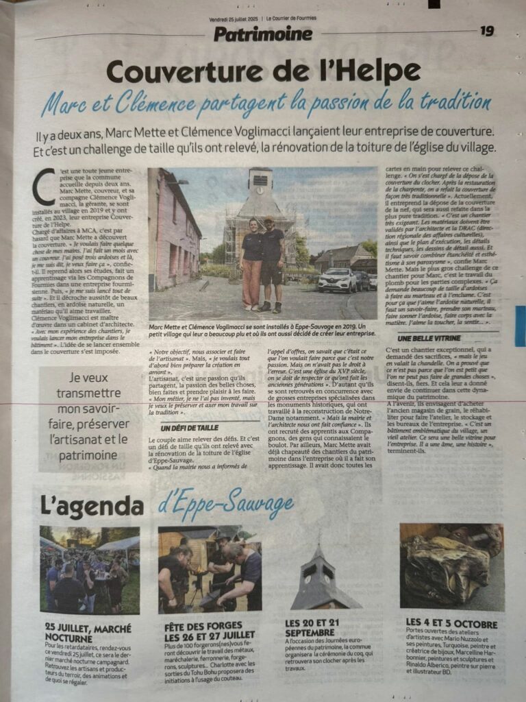 Couverture de l'Helpe dans la presse locale