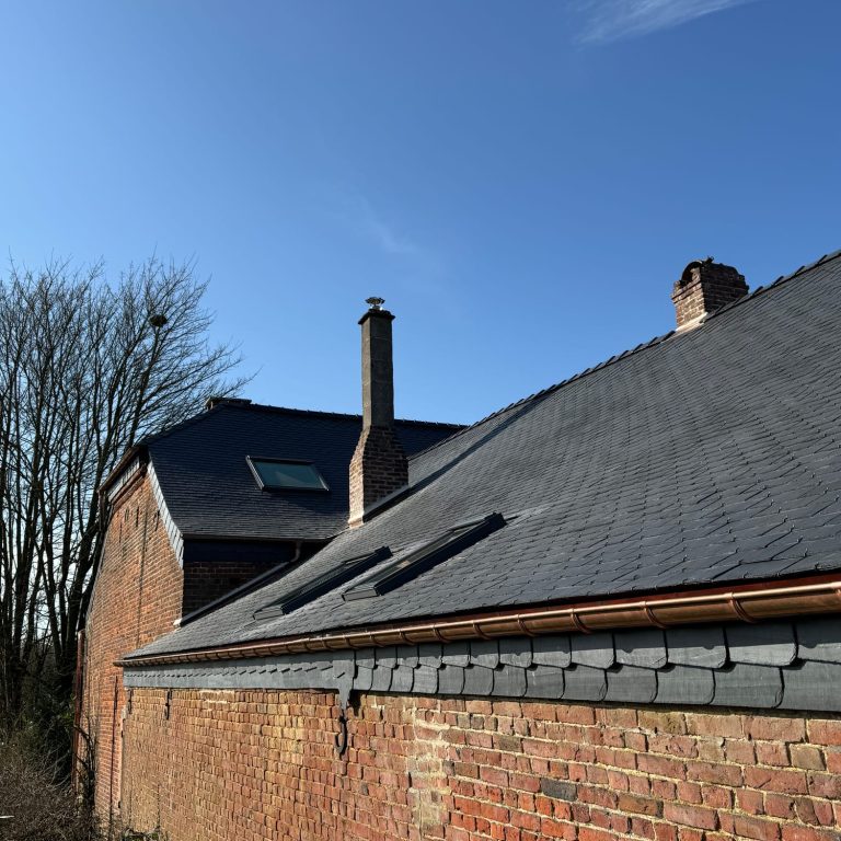 Couverture en ardoise naturelle — Couverture de l'Helpe